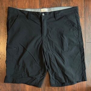 Weather Proof Brand Men's Black Hybrid Performance Shorts